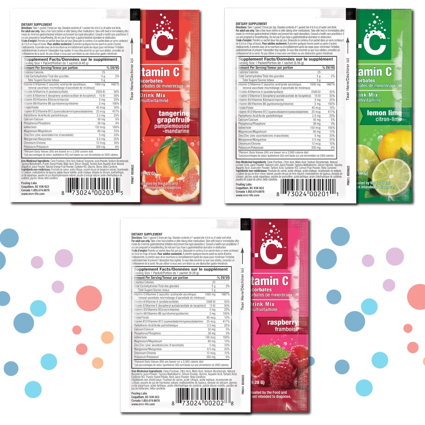 Ener-C su elección natural para vitaminas