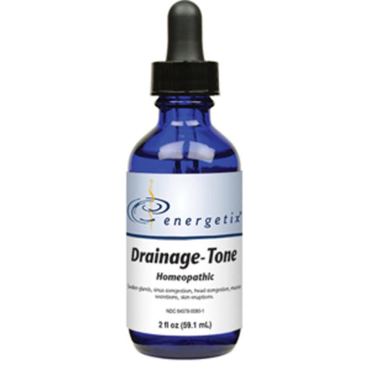 Energetix Drainage Tone Homeopático 2 onzas botella