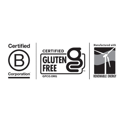 Etiquetas de gluten, energía renovable de Country Life