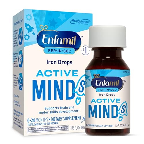 Enfamil gotas suplemento hierro bebé botella gotero
