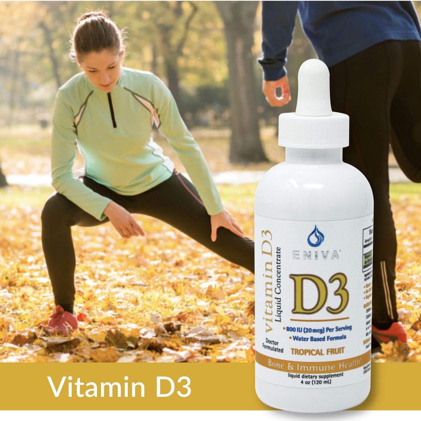 Eniva Health vitamina D3 suplemento nutricional líquido