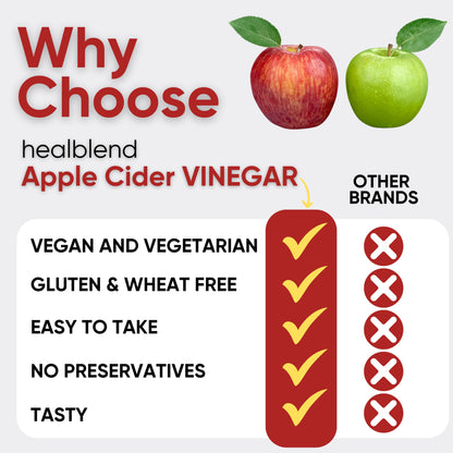 Envase 2 pack vitaminas masticables vinagre sidra manzana healblend