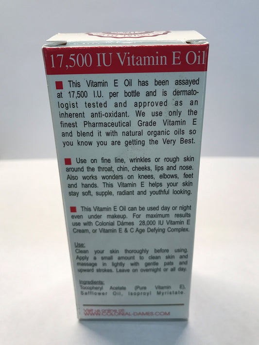 Envase aceite antioxidante piel hidratada Colonial Dames