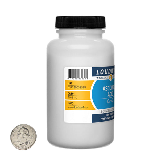Envase múltiple ácido ascórbico polvo fino 6 botellas 3 libras