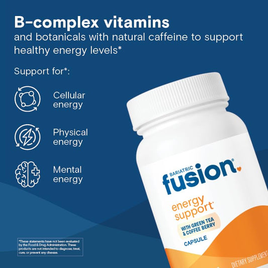 Envase Bariatric Fusion vitaminas B para apoyo energético