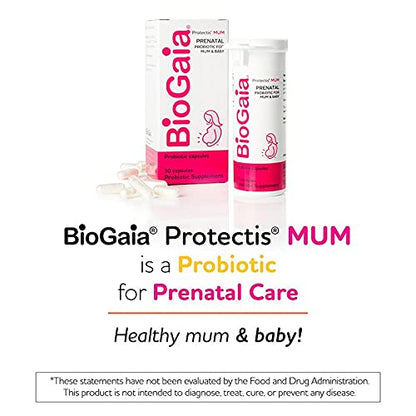 Envase BioGaia Protectis Mum probiótico prenatal