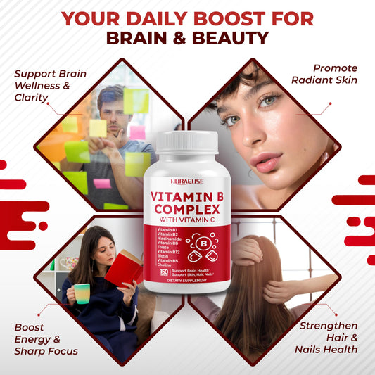 Envase cápsulas NURAFUSE complejo vitamina B