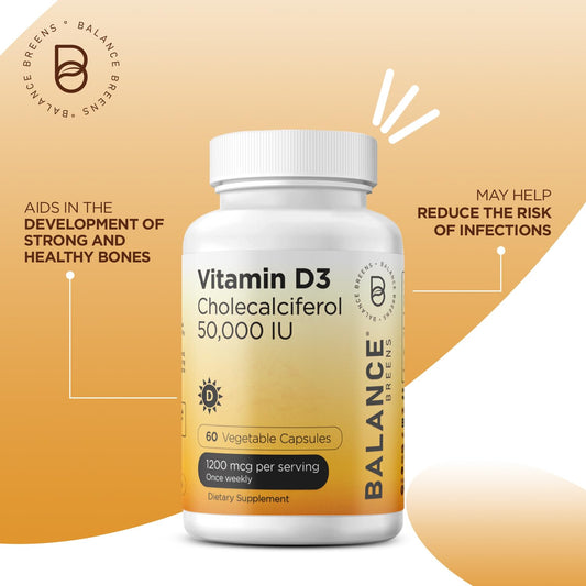 Envase detallado vitamina d3 Balancebreens alta potencia