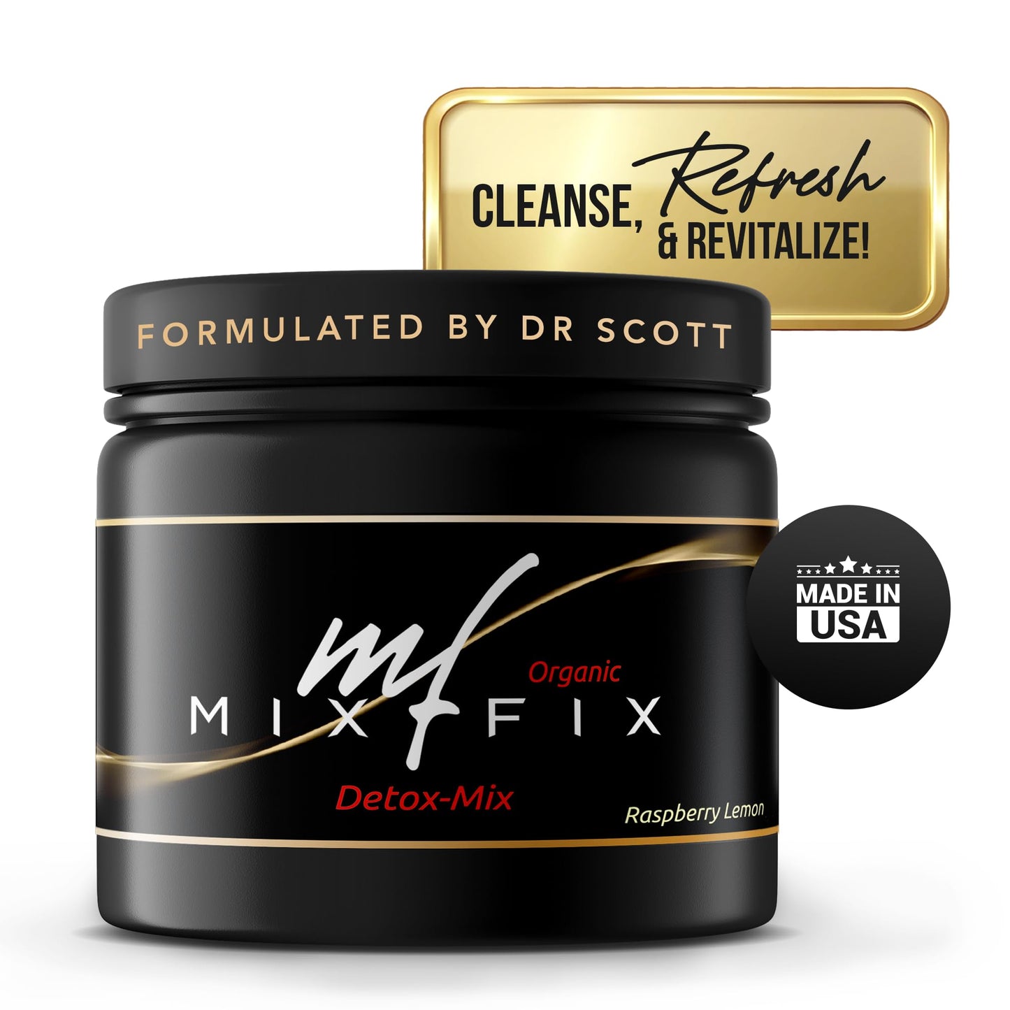 Envase de detox Mix-Fix frambuesa limón