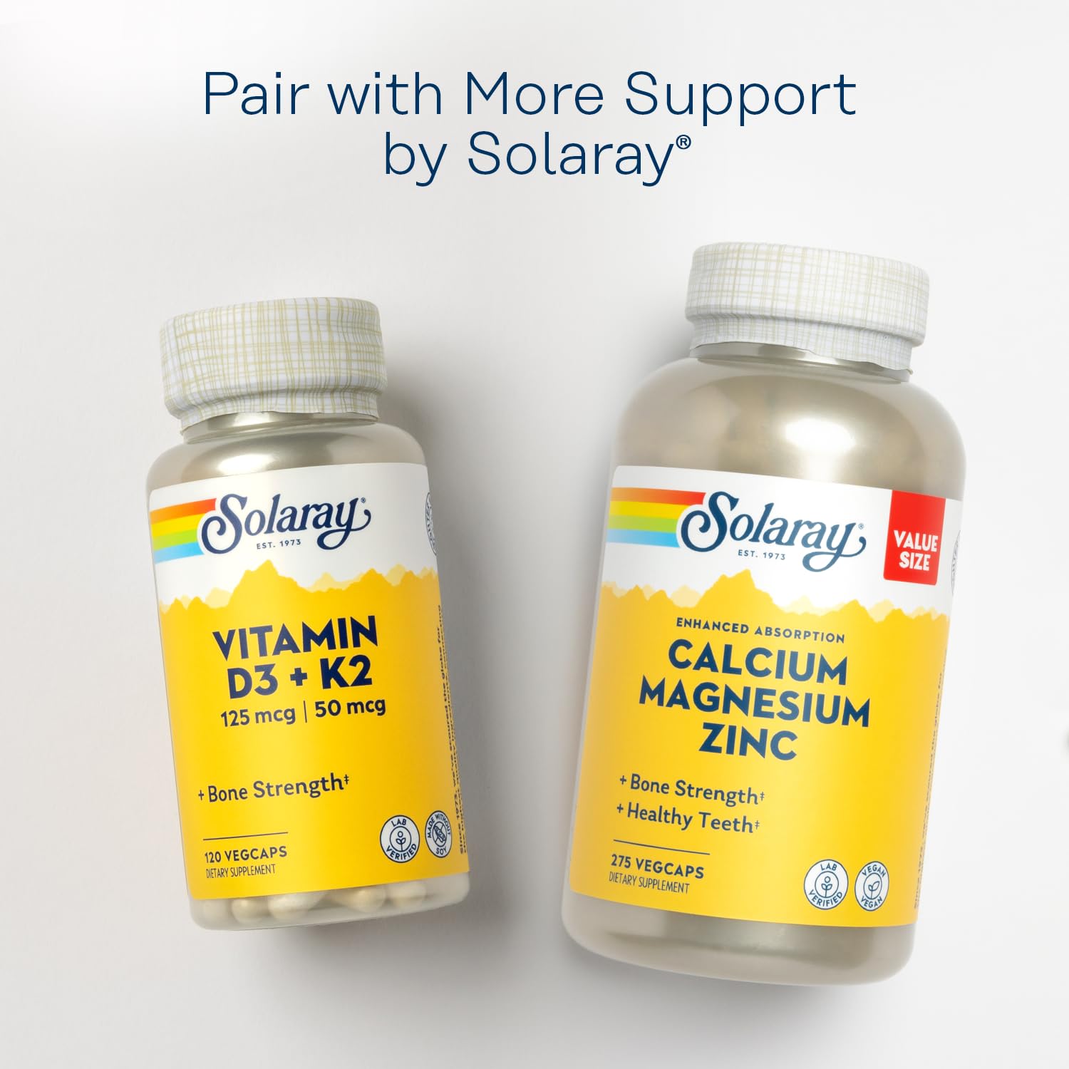 Envase eco-amigable Solaray Spectro, vitaminas para salud diaria.