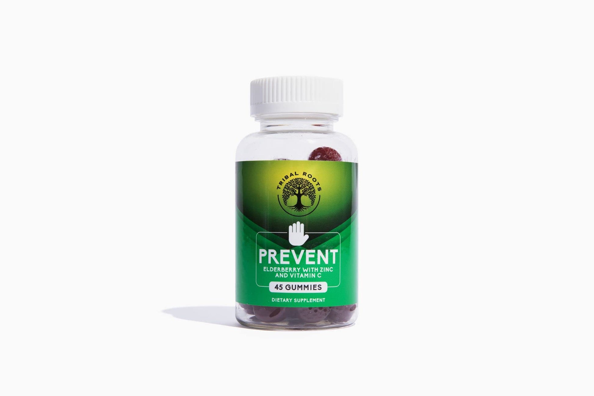 Envase de gomitas Vitaminas Tribal Roots Wellness 60 unidades