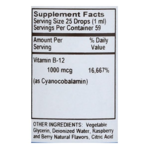 Envase gotas vitamina B12 Sprouts sublingual sin alcohol