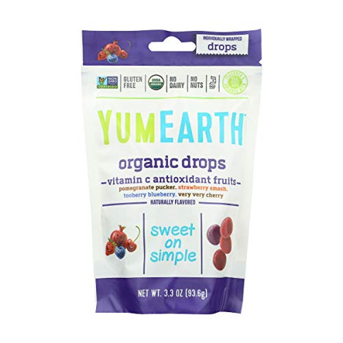 Envase de gotas Yummy Earth vitamina C
