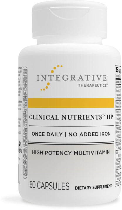 Envase de multivitamina Integrative Therapeutics sin hierro