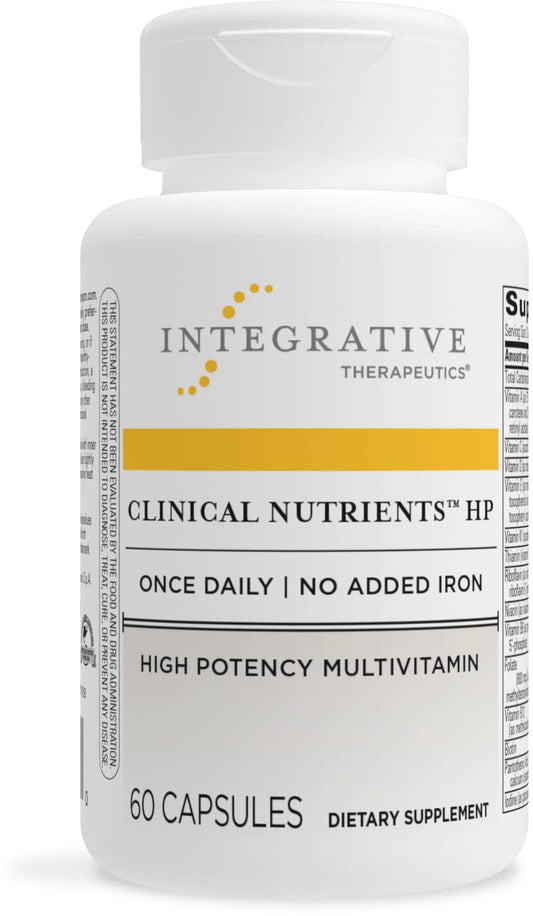 Envase de multivitamina Integrative Therapeutics sin hierro
