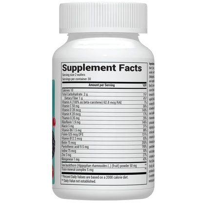 Envase multivitaminas para niños Dr Berg