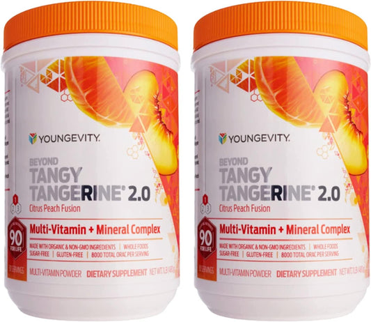 Envase de multivitamínico Tangy Tangerine 2.0