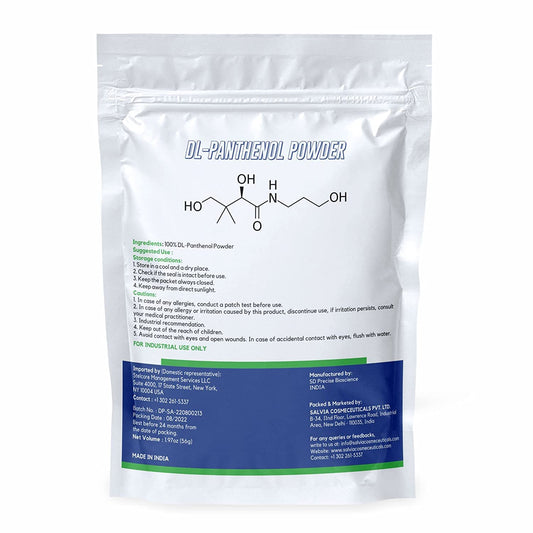 Envase MYOC DL-Pantenol polvo