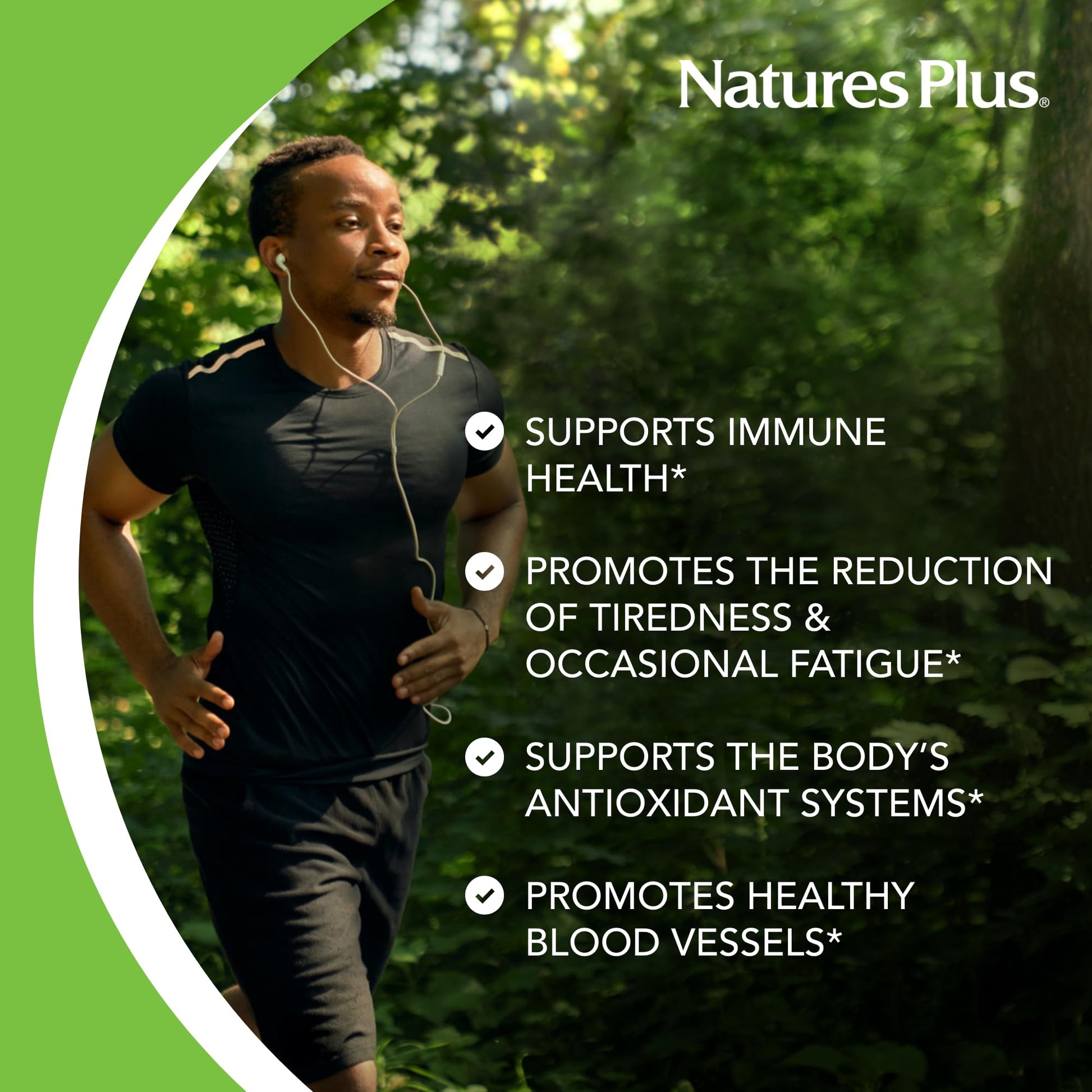 Envase NaturesPlus Love Buffs suplemento vitamina c 90 tabletas