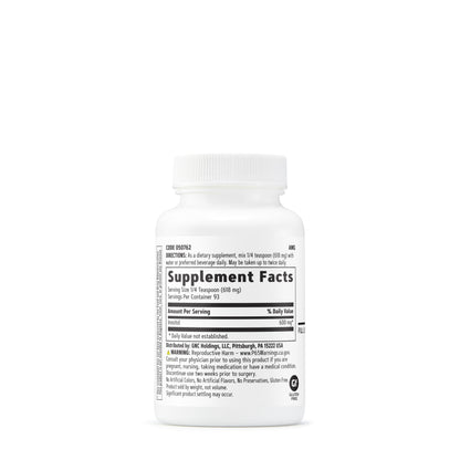 Envase polvo GNC inositol 600 mg vista lateral