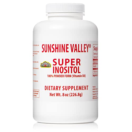 Envase polvo Sunshine Valley Super Inositol para SOP y fertilidad