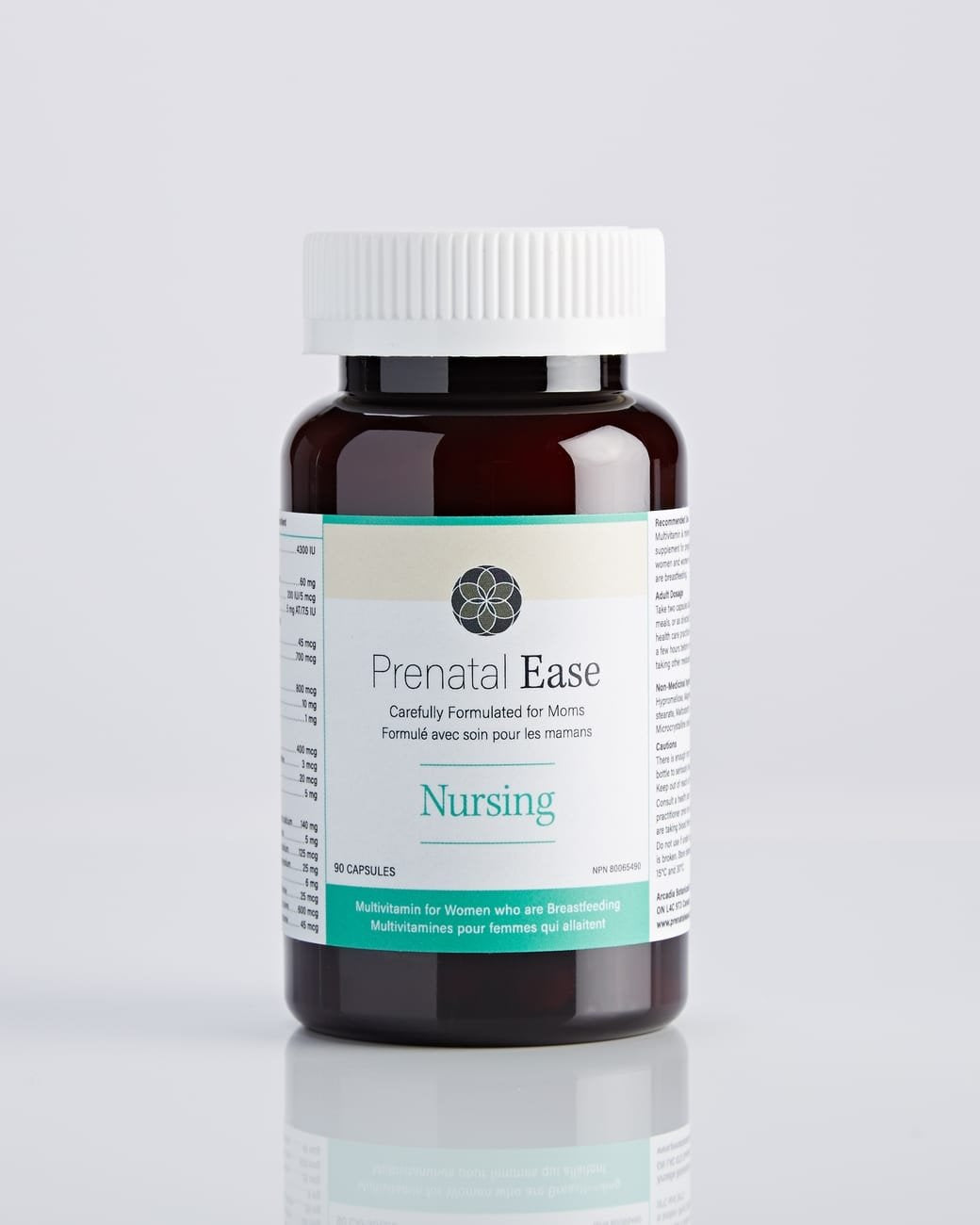 Envase Prenatal Ease Nursing multivitamínico postnatal