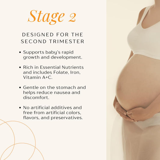 Envase Prenatal Ease Stage 2 multivitamínico embarazo