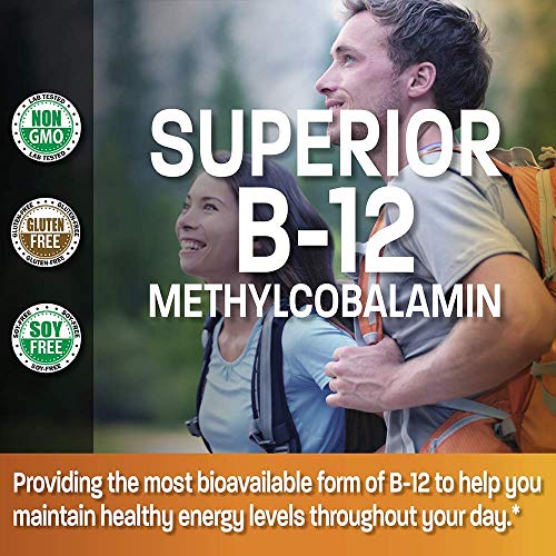 Envase de probiótico y prebiótico Bronson con metil B12