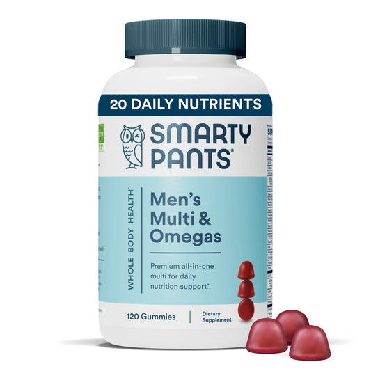 Envase SmartyPants multivitamínico hombres
