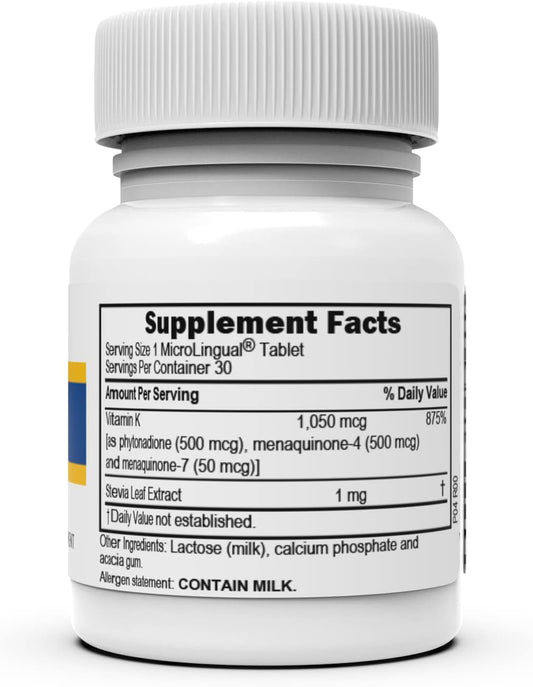 Envase Superior Source Triple K 3-en-1 vitamina K para huesos y arterias saludables