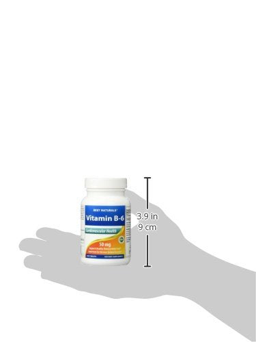 Envase suplementario Best Naturals Vitamina B6