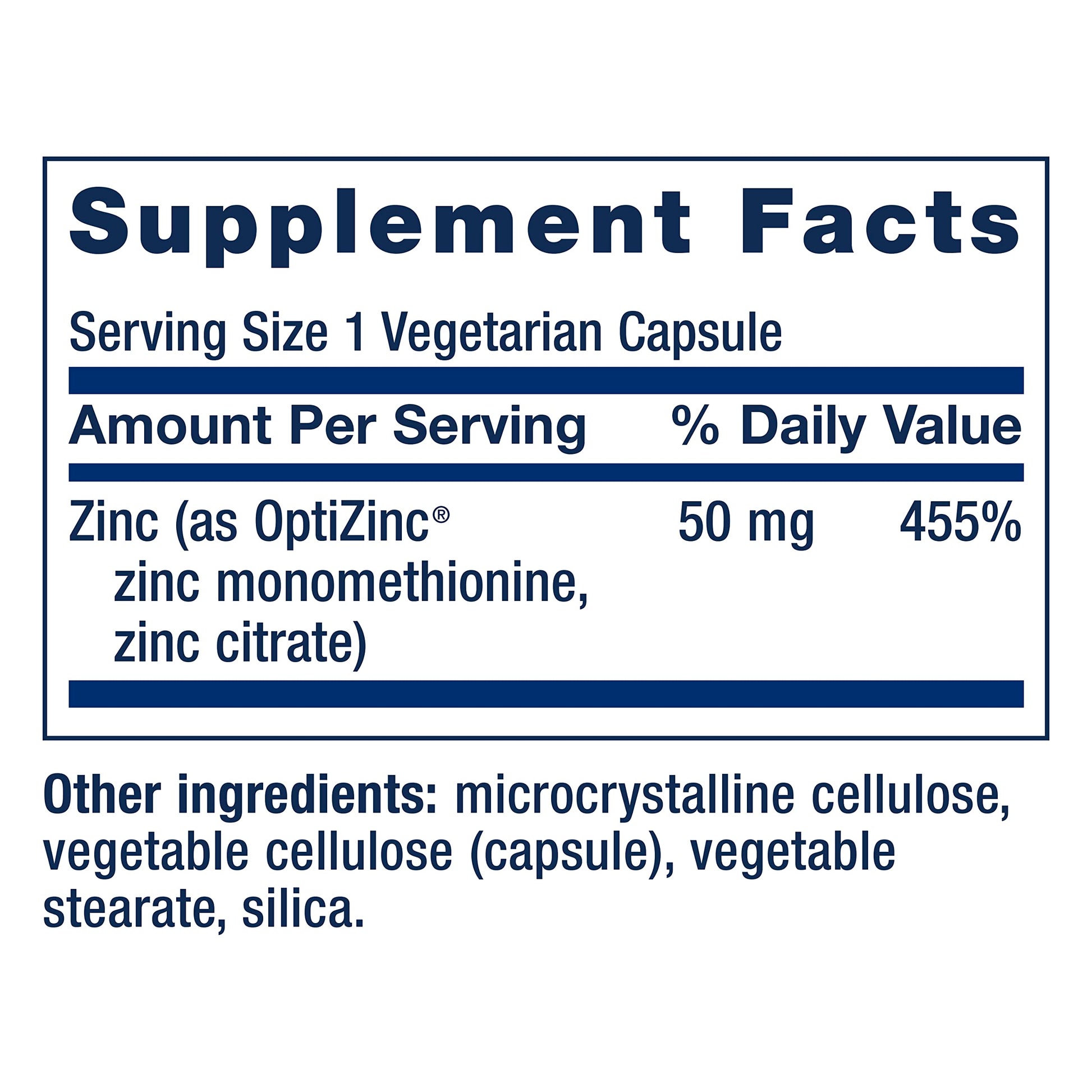Envase suplemento antioxidant life extension vitamina e zinc