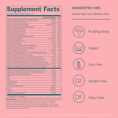 Envase True Grace suplemento multivitamínico para mujeres 50+