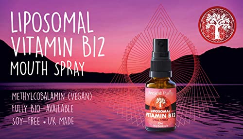 Envase Vitamina B12 liposomal saborizado 30 ml para uso diario
