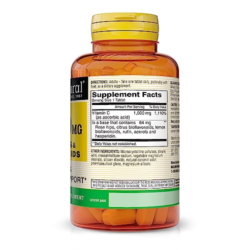 Envase de vitamina C MASON NATURAL 1000 mg