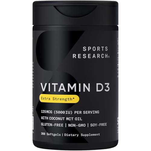 Envase de Vitamina D3 y K2 con aceite de coco para absorción