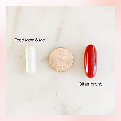 Envase de vitaminas prenatal Feed Mom & Me
