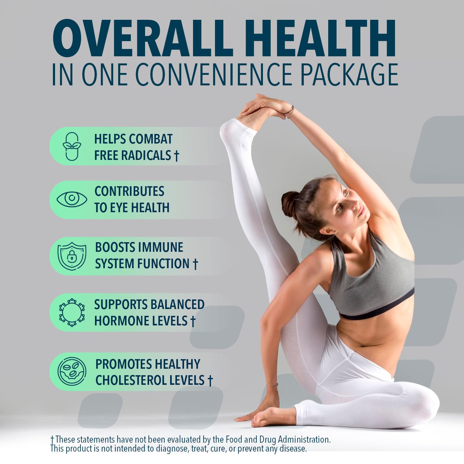 Envase de WodPak con 30 unidades de multivitaminas.