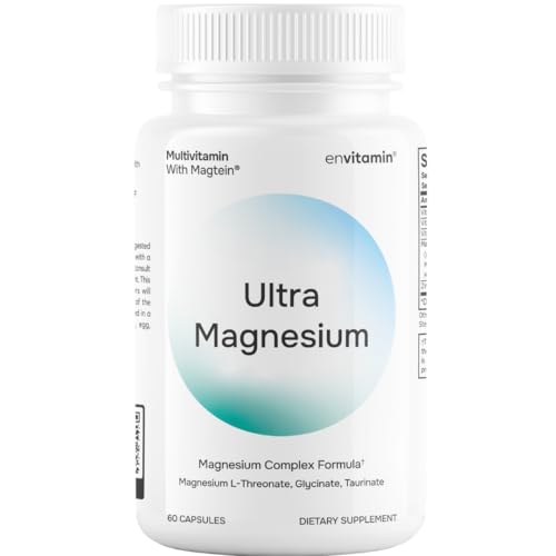envitamin Ultra Magnesio botella suplemento