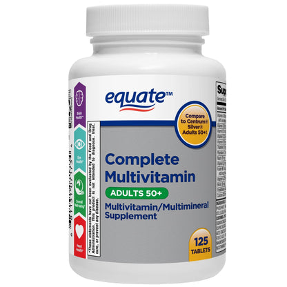Equate 50+ con etiquetado de ingredientes