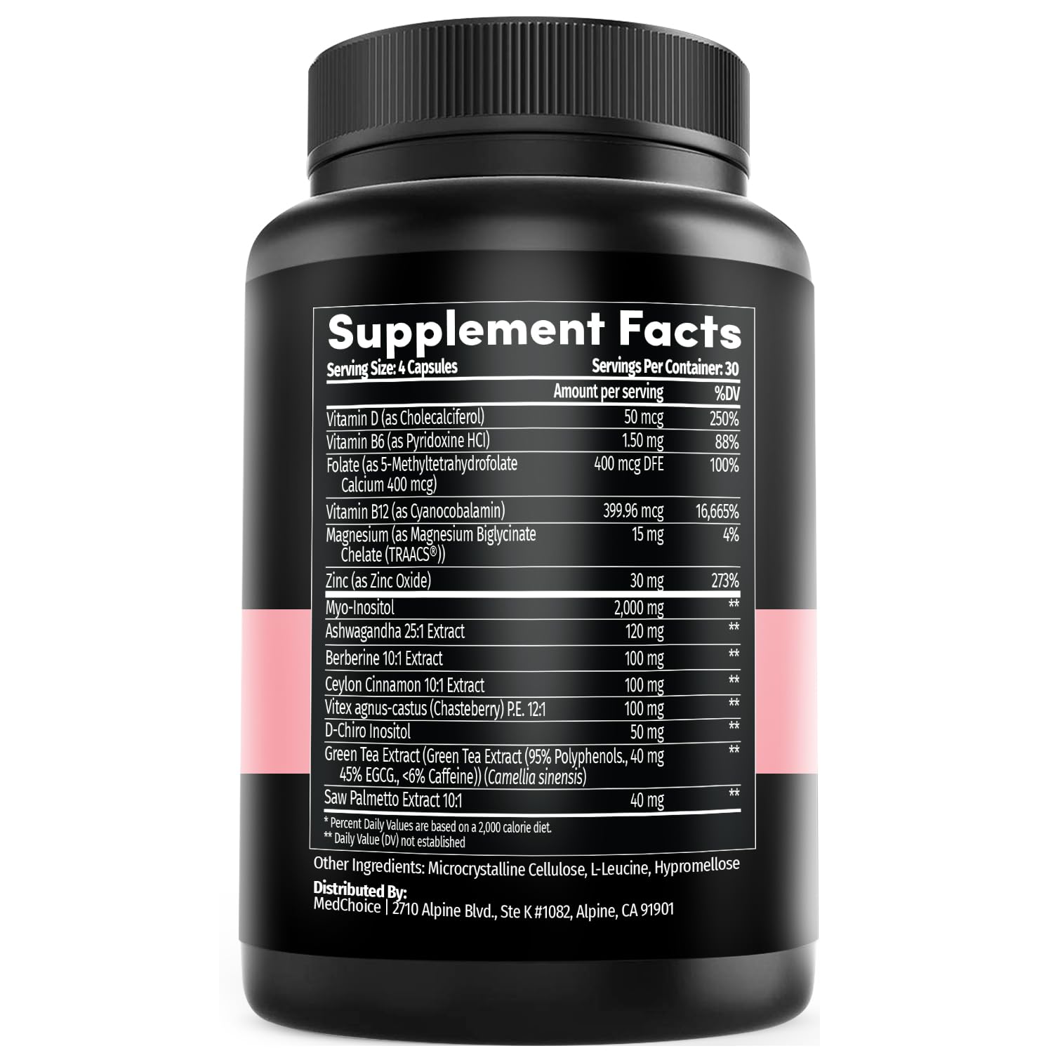 Suplemento para equilibrio hormonal en unidades