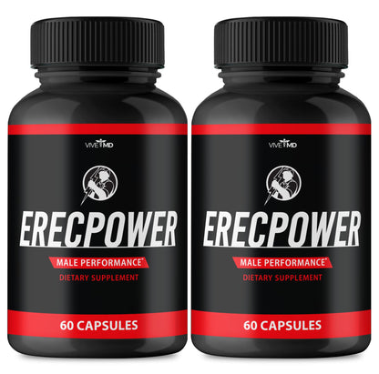 Erecpower cápsulas de suplemento para hombres fórmula avanzada