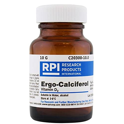 Ergocalciferol vitamina d2 10 gramos research products international rpi