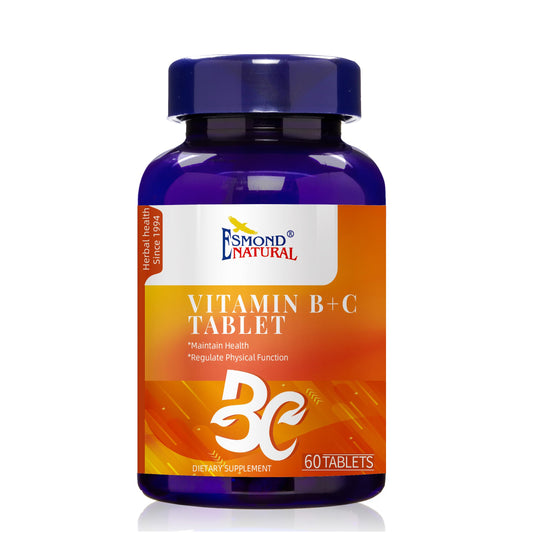 Esmond Natural Vitamin B Plus C 60 tabletas frasco