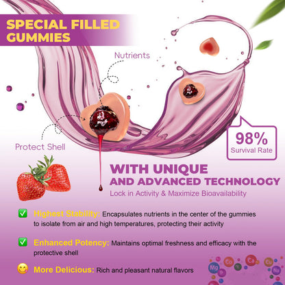 Espíritu saludable con totaria multivitaminas
