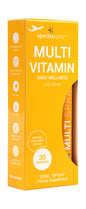 Espray oral multivitamínico con caja amarillo
