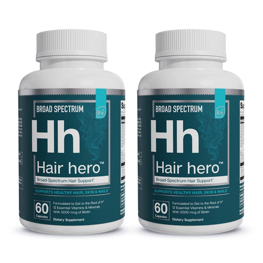Botella de Essential Elements Hair Hero para cabello y uñas