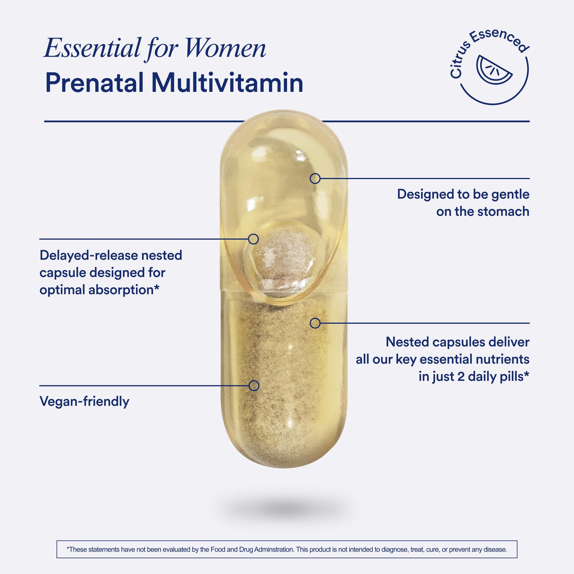 Essential for Women multivitamínico Ritual etiqueta ingredientes