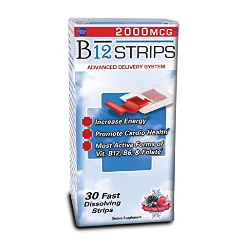 Essential Source Vitamina B12 2000 mcg estrips sublinguales 30 tiras