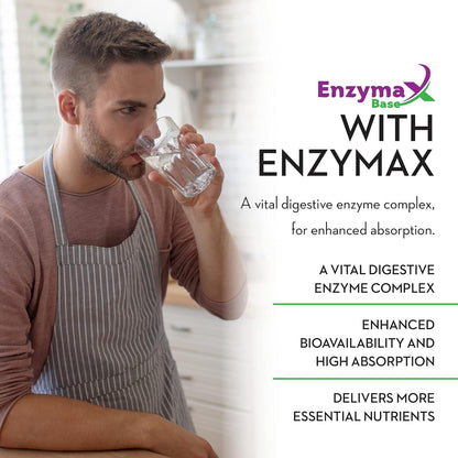 Suplemento Maxi Health en estante con otras variantes y beneficio.